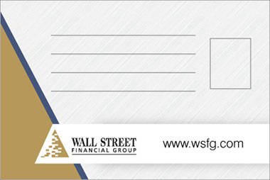 Wall Street - Post Card Design