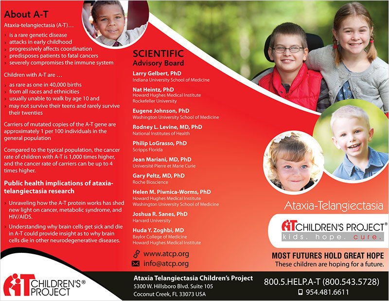 At Children Projects - Tri-Fold Brochure Design