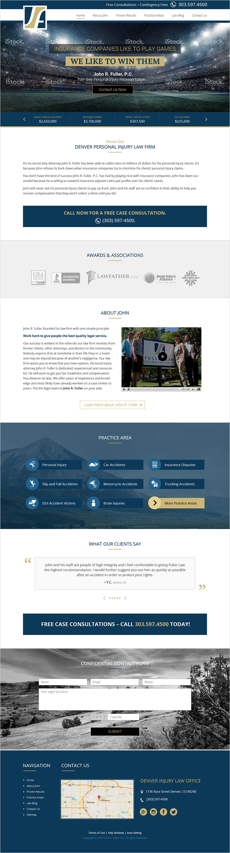 John Fuller - Website Design