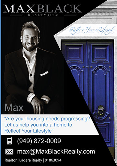 Max Black Directory Ad Design