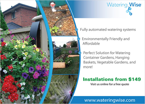 Watering Wise - Flyer Design