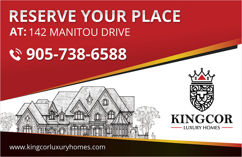 Kingcor Luxury Homes - Billboard Design